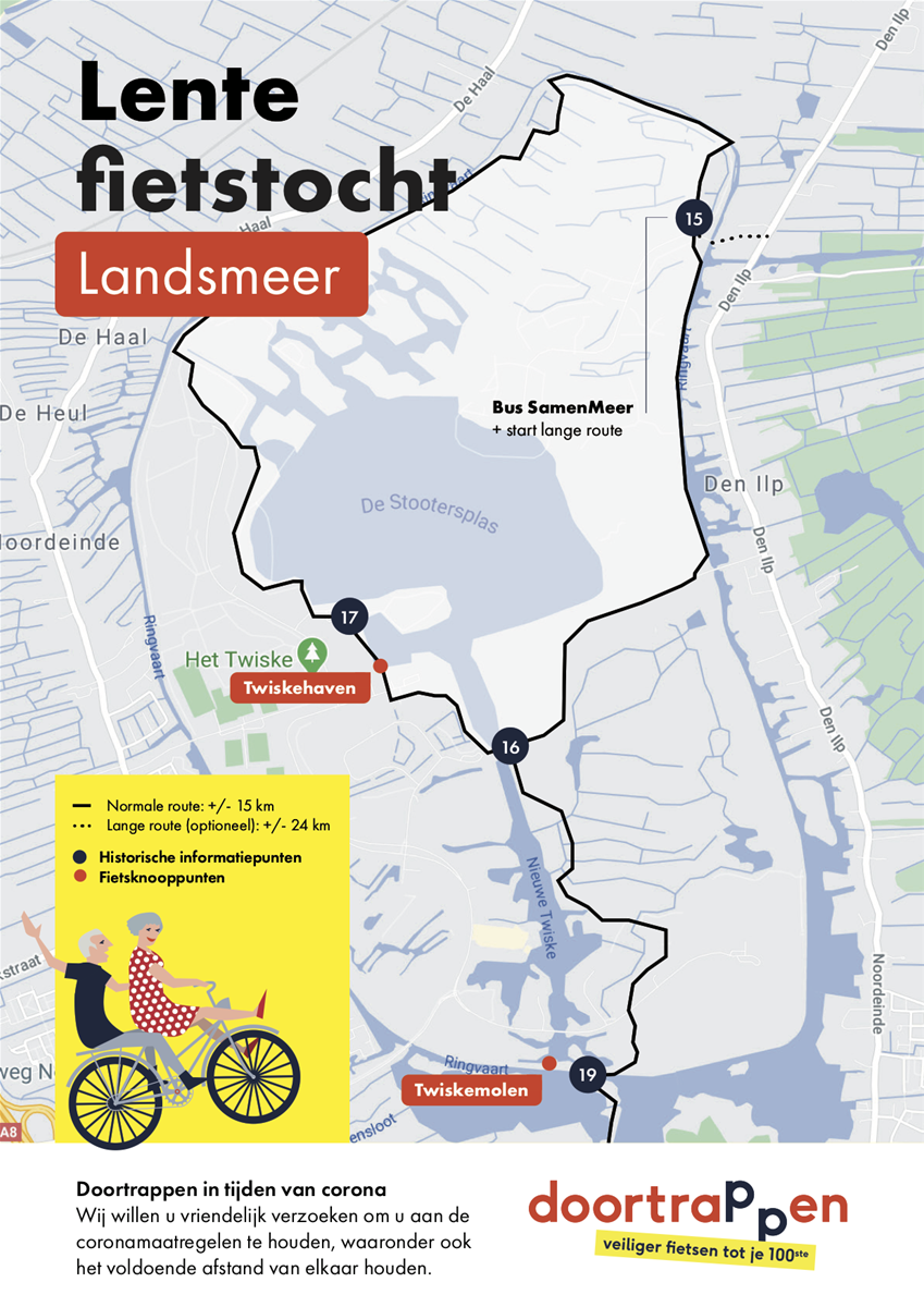 Routekaart Landsmeer